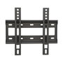 ELBE SP-2460-F Support TV mural fixe pour écrans 24 à 40 pouces (60-100 cm), max 15 kg, compatible VESA 50x50, 75x75, 100x200, 150x150, 200x200, noir