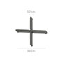 Wolfpack Linea Profesional Crucetas Cruz 2mm (Bol. 250 pz)