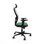Piqueras y Crespo Chaise de Bureau Jorquera avec Appui-tête Vert émeraude