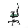 Piqueras y Crespo Chaise de Bureau Jorquera avec Appui-tête Vert émeraude