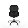 Piqueras y Crespo Chaise de Bureau 1D036G0 Marron Noir