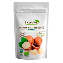 SALUD VIVA Noix de macadamia en moitiés