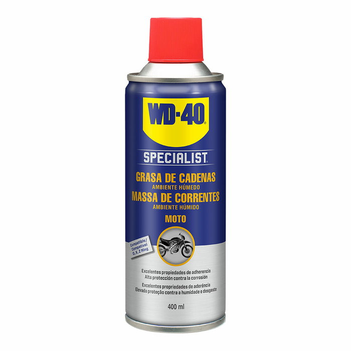 Graisse pour chaînes WD-40 34143 400 ml Graisse pour chaînes WD-40 34143 400 ml