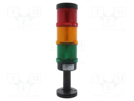 WERMA Colonne de signalisation rouge/orange/vert 24VDC/24VAC IP65