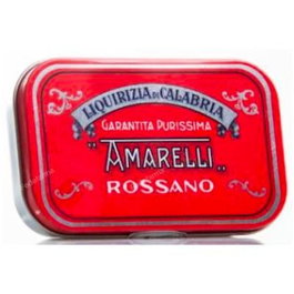 AMARELLI Rossa Spezatina Réglisse en Rouleaux 12 Unités de 40 g