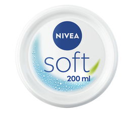 Nivea Crème Hydratante Douce 200 ml - Hydratation Profonde et Sensation de Fraîcheur pour Visage, Corps et Mains