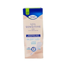 TENA Liner Long Lights 20U - Protège-Slip Long pour Incontinence Urinaire Légère