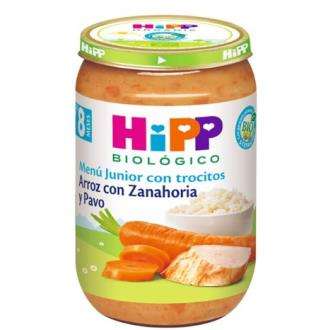 HIPP Pot de riz avec carottes et dinde BIO 220g HIPP Pot de riz avec carottes et dinde BIO 220g