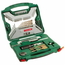 Bosch Coffret X-Line Titane de forets et d'embouts de vissage - 100 pièces