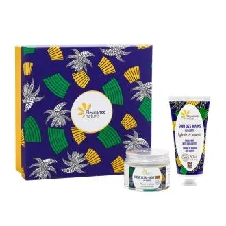 FLEURANCE NATURE Coffret Karité Visage et Mains (Crème de jour 50 ml et Soin mains 50 ml) FLEURANCE NATURE Coffret Karité Visage et Mains (Crème de jour 50 ml et Soin mains 50 ml)