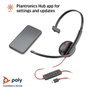 Poly Blackwire 3210 USB-C Noir