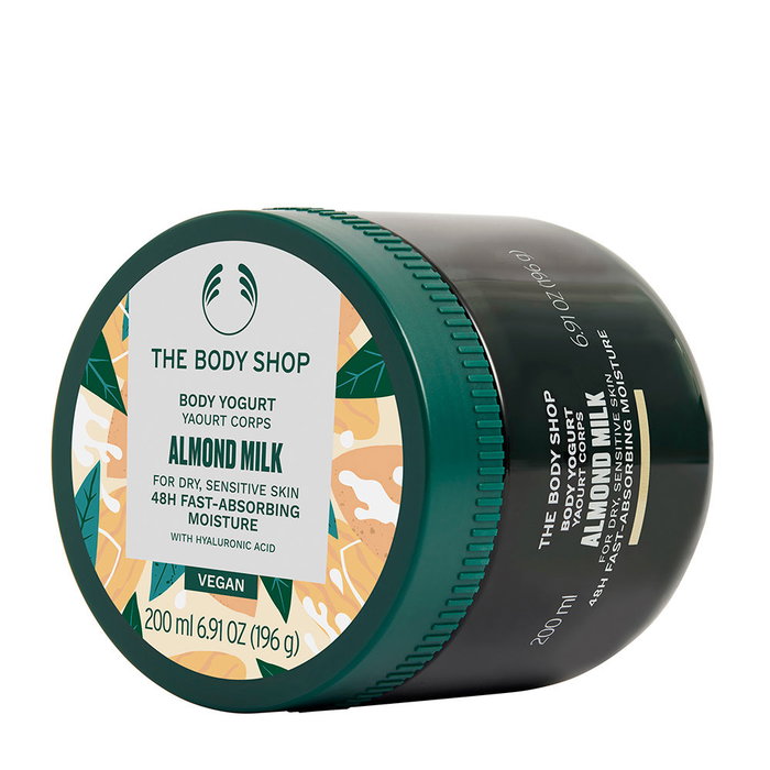 The Body Shop Yaourt Corporel au Lait d'Amande - Hydratation 48h, Parfum Floral Léger - 200 ml