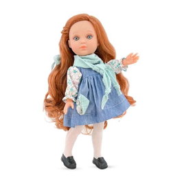 Berjuan Poupée EVA longs cheveux roux tenue en jean 35 cm
