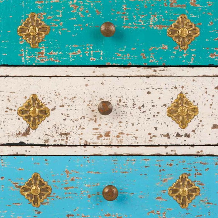 Boîte à bijoux Alexandra House Living Laiton Bois de manguier Bois MDF 15 x 28 x 20 cm