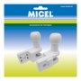 Support de store Micel TLD01 Blanc 6,9 x 3,07 x 7,32 cm Rampe