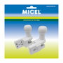 Support de store Micel TLD01 Blanc 6,9 x 3,07 x 7,32 cm Rampe