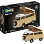 Revell - Maquette à construire Click System - VW T2 Camper Van - Pièces pré-peintes - Sans colle - Modèle de véhicule emblématique vintage