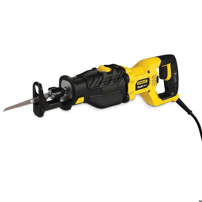 Stanley FME365K Scie Sabre Pendulaire Fatmax 1050W Professionnelle Jaune/Noir Coupe Rapide Bois Stanley FME365K Scie Sabre Pendulaire Fatmax 1050W Professionnelle Jaune/Noir Coupe Rapide Bois
