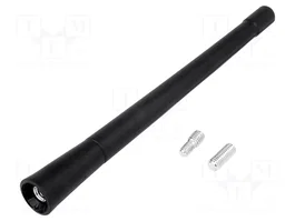 PER.PIC. Mât d'antenne universel noir 0,17m M5/M6