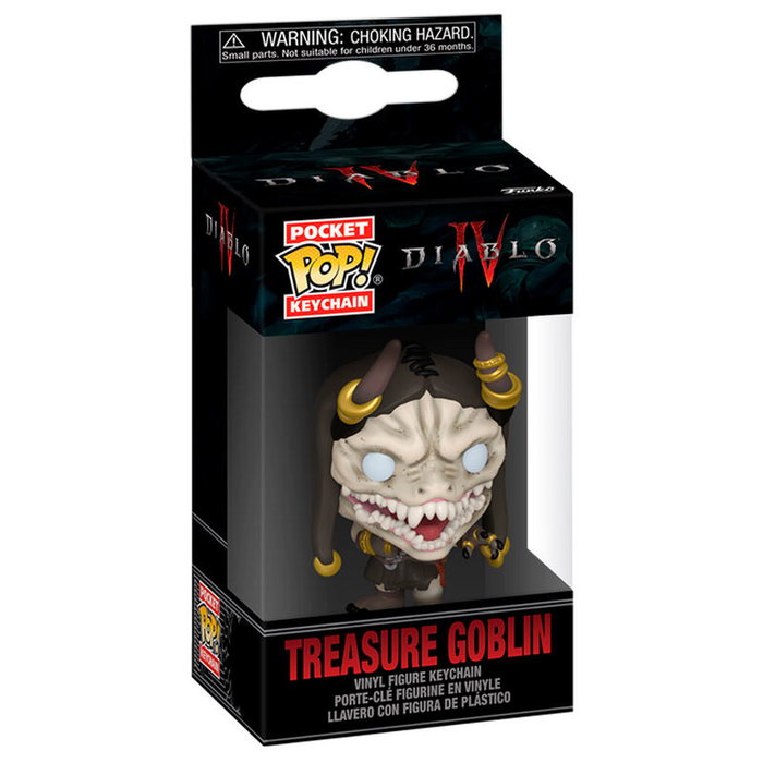 Funko Présentoir de 12 porte-clés Pocket POP! Diablo IV Treasure Goblin 4 cm Funko Présentoir de 12 porte-clés Pocket POP! Diablo IV Treasure Goblin 4 cm