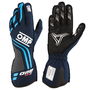 Omp 8856-2018 Gants One Evo-X My24 Fia Bleu Marin - Cyan Taille XS OMPIB0-0775-A01-244-XS