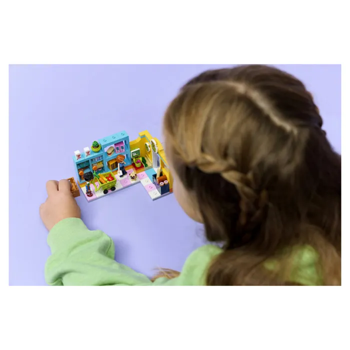 Lego 42680 - LEGO Friends L'Épicerie de Heartlake City, Jeu de Construction avec 2 Mini-Poupées, Chien Figurine et Accessoires pour Enfants Dès 5 Ans