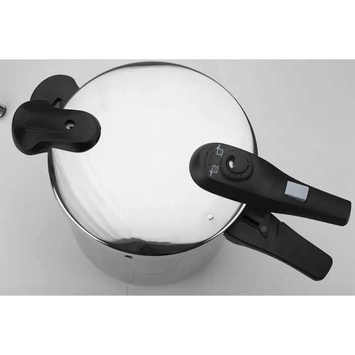 GSW RAPID Autocuiseur 10 L Ø 24cm en Acier Inoxydable GSW RAPID Autocuiseur 10 L Ø 24cm en Acier Inoxydable