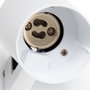 Lumiastra Foco Carril Trifásico 1xGU10 Blanc sans ampoule