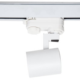Lumiastra Foco Carril Trifásico 1xGU10 Blanc sans ampoule