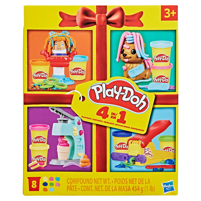 Play-Doh 4 mini coffrets classiques thématiques Play-Doh 4 mini coffrets classiques thématiques