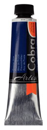 Cobra Peinture à l'huile miscible à l'eau Bleu de Prusse 40 ml