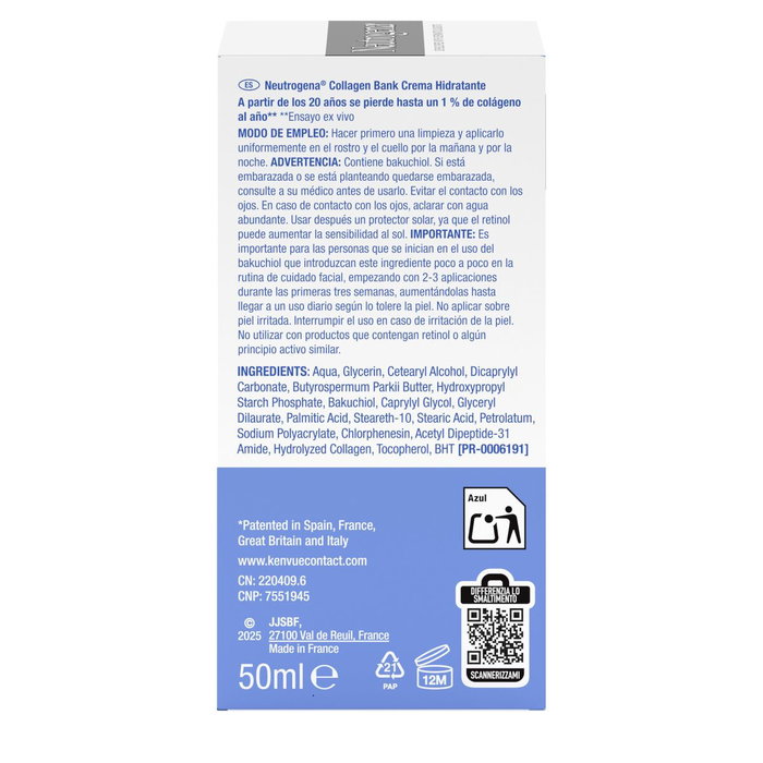 Neutrogena Collagen Bank Crème hydratante 50 ml
