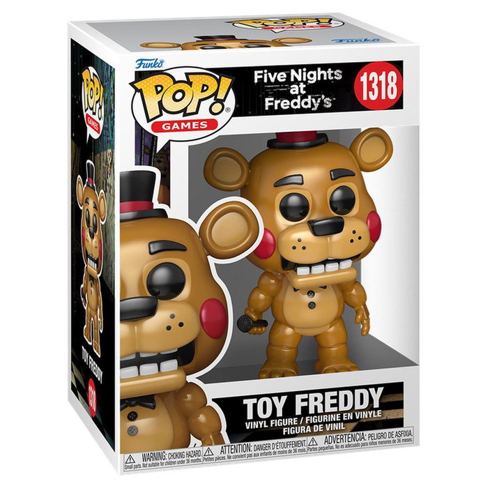FUNKO Figura POP Five Nights at Freddy's Toy Freddy FUNKO Figura POP Five Nights at Freddy's Toy Freddy