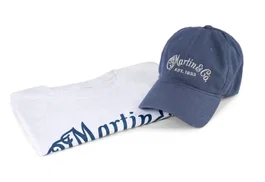 MARTIN Pack T-shirt et casquette Cf Martin Gris + Azul
