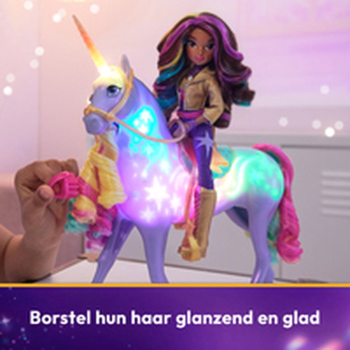 Spin Master Coffret Licorne Interactive Wildstar et Poupée Sophia