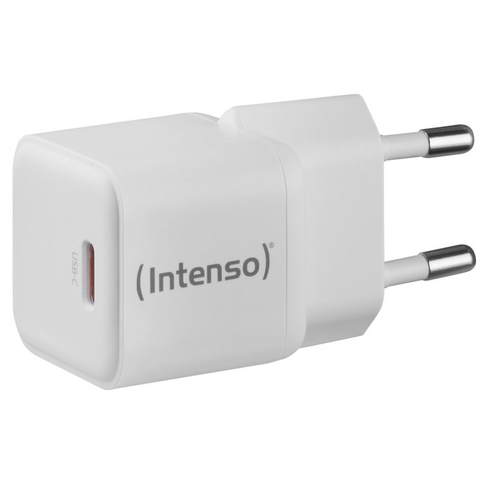 Intenso Cargador pared gan w30c usb tipo c blanc Intenso Cargador pared gan w30c usb tipo c blanc