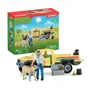 Schleich - Coffret de Visite Vétérinaire à la Ferme 12 Pièces, Figurines Animaux de la Ferme, Véhicule Pick-up et Vétérinaire, Kit d'Extension Farm World 42503