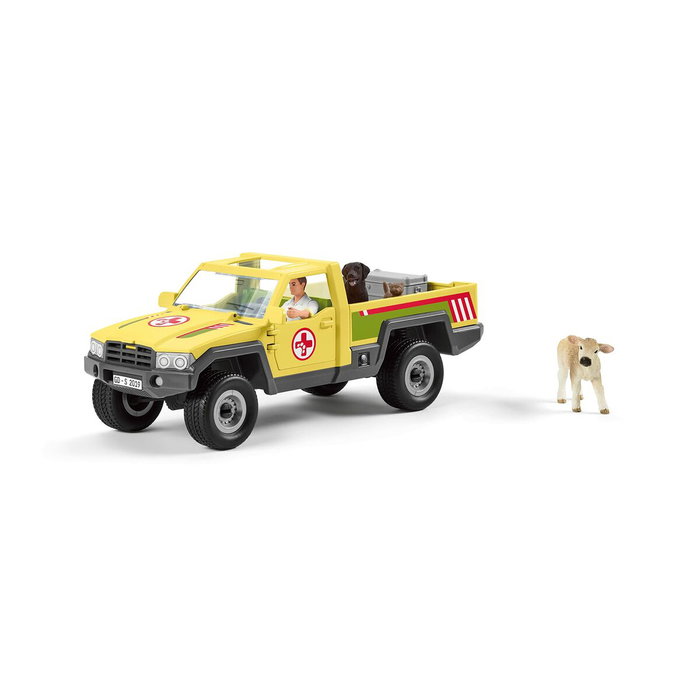 Schleich Coffret Visite du Vétérinaire à la ferme 12 Pièces Schleich Coffret Visite du Vétérinaire à la ferme 12 Pièces