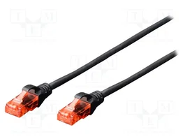 DIGITUS Cordon de raccordement Cat 6 U/UTP 10m RJ45