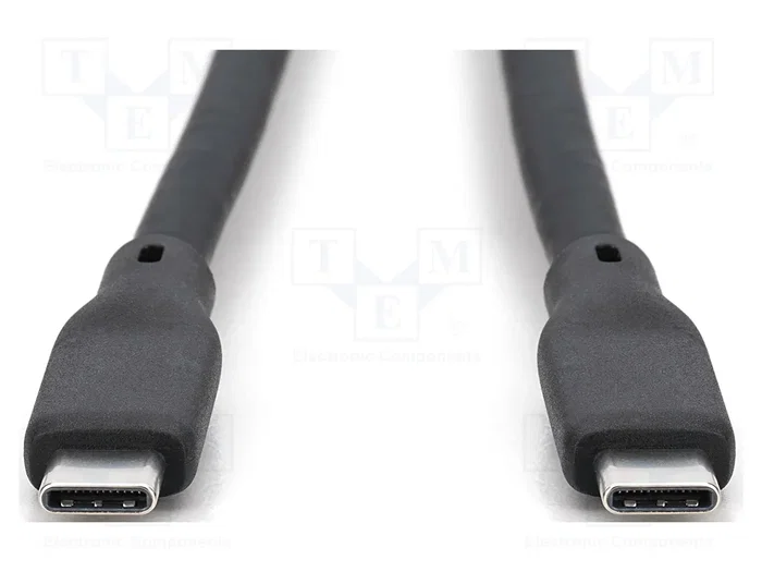DIGITUS Câble USB 4.0 USB-C vers USB-C 2m 240W Noir