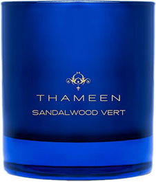 Thameen London Bougie Parfumée Sandalwood Vert, Boisée, Unisexe, Intérieur, 250 g