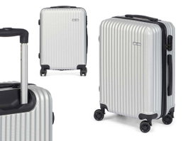 Arte Regal Malette Cabine ABS Gris Clair 38x57x23cm