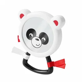 Fisher Price Peek And Play Jouet d'éveil avec miroir et hochets 2-en-1