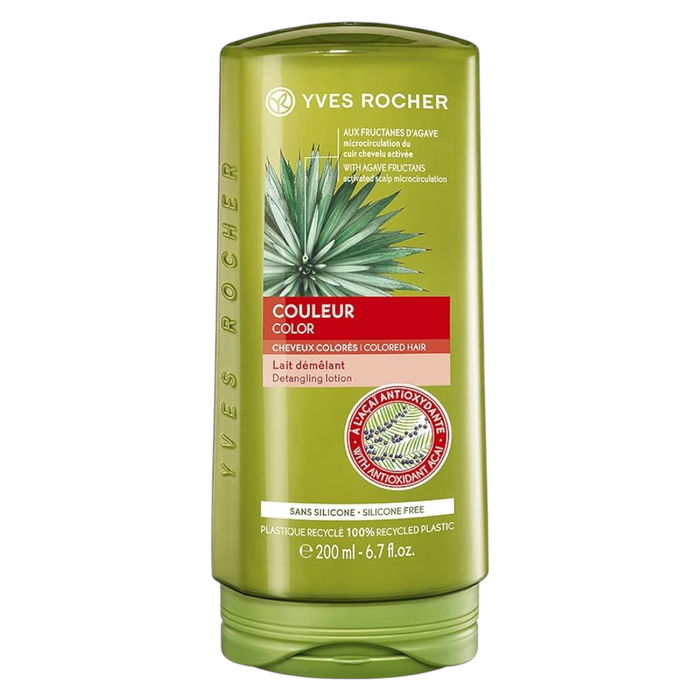 Yves Rocher Color Detangling - Lotion capillaire démêlante et traitante pour cheveux colorés - Nettoyage - 200 ml Yves Rocher Color Detangling - Lotion capillaire démêlante et traitante pour cheveux colorés - Nettoyage - 200 ml