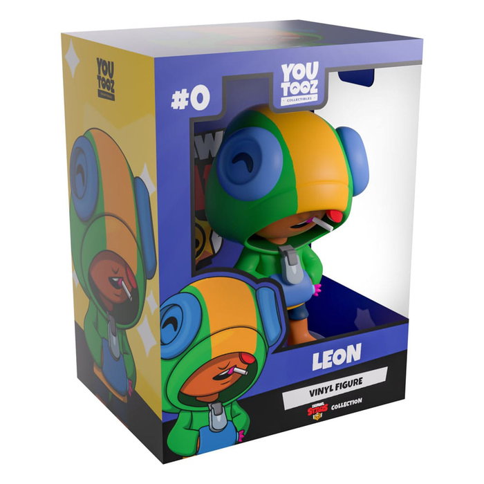 Youtooz Figurine en vinyle Leon Brawl Stars Youtooz Figurine en vinyle Leon Brawl Stars