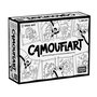 Falomir Jeu Camuflarte - Jeu de société en espagnol avec 6 ardoises, 6 feutres, 6 gommes, 1 tableau de scores, 54 cartes et 1 minuteur pour enfants 6 mois à 8 ans
