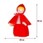 Color Baby - Marionnettes Le Petit Chaperon Rouge - Set de 4 Pièces - 25 cm