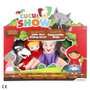 Color Baby - Marionnettes Le Petit Chaperon Rouge - Set de 4 Pièces - 25 cm