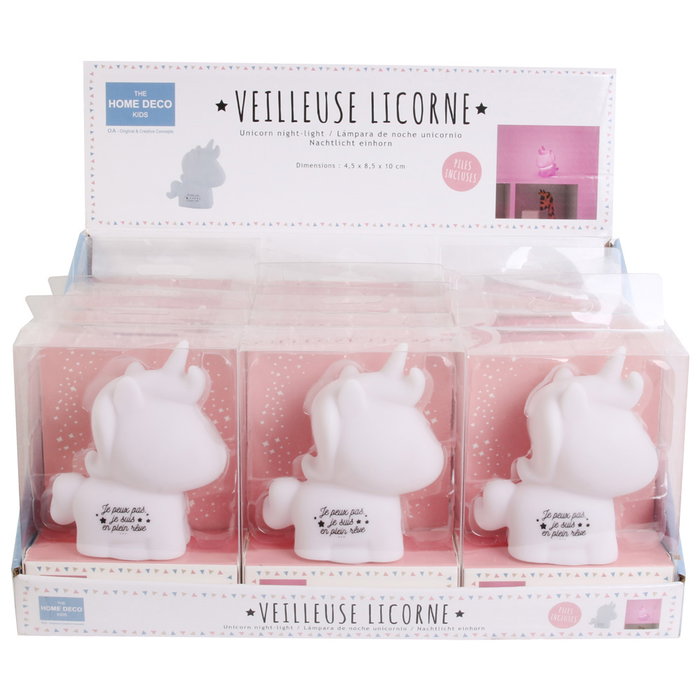 Home Deco Kids LUZ QUITAMIEDO UNICORNIO