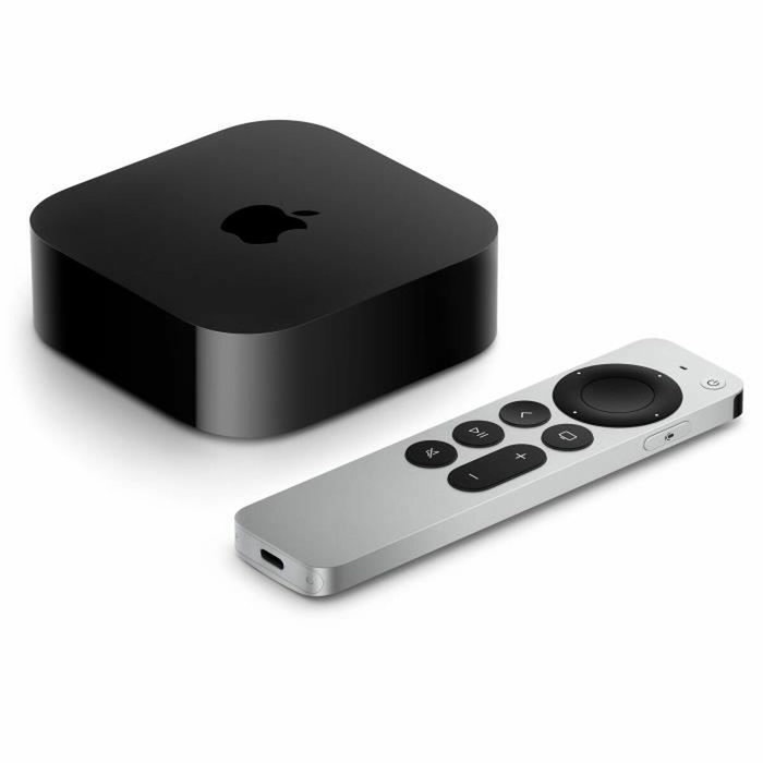 Apple Apple TV 4K 128 Go Wi-Fi + Ethernet - Noir Apple Apple TV 4K 128 Go Wi-Fi + Ethernet - Noir